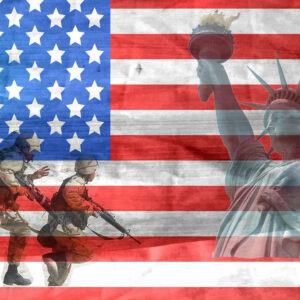 veterans, flag and liberty