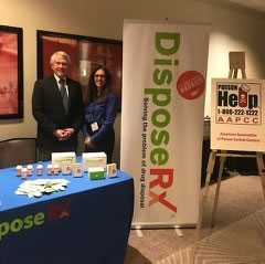 Ann Hamlin and John Holaday at AAPCC annual meeting in Philadelphia