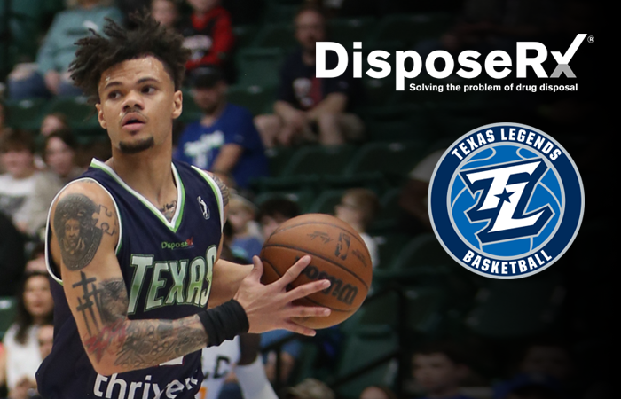 NBA G-League Texas Legends To Host Drug Prevention And Disposal Night with Dispose Rx